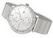 Junghans Max Bill Regulator Watch with silver dial, steel bracelet, steel case