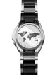 Junghans Meister Spektrum Damen Watch with black dial, steel bracelet, steel case