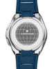 Junghans Spektrum Mega Solar Watch with black dial, rubber strap, steel case