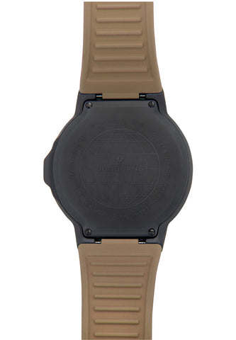 Junghans Force Mega Solar Watch with grey dial, rubber strap, ceramic case