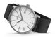 Junghans Form A Titan Watch with silver dial, synthetic strap, titanium case