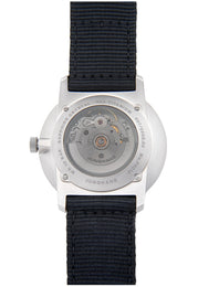 Junghans Form A Titan Watch with silver dial, synthetic strap, titanium case