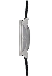 Junghans Form A Titan Watch with silver dial, synthetic strap, titanium case