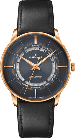 Junghans Meister Worldtimer Watch 27/5013.01