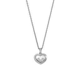 Chopard Happy Diamonds Icons 18ct White Gold 0.15ct Diamond Pendant