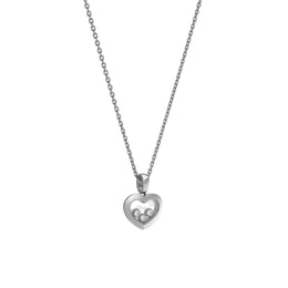 Chopard Happy Diamonds Icons 18ct White Gold 0.15ct Diamond Pendant