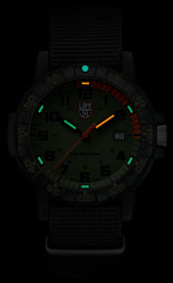 Luminox Leatherback Sea Turtle Giant 0320 Series Watch XS.0337 - detail view