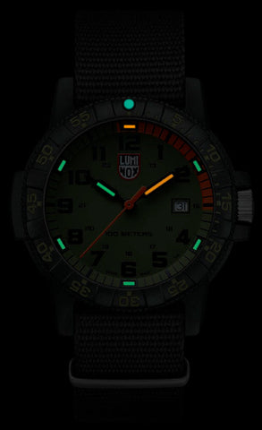 Luminox Leatherback Sea Turtle Giant 0320 Series Watch XS.0337 - detail view
