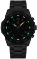 Luminox Sea Pacific Diver Chronograph 3140 Black Black Watch XS.3142 - detail view