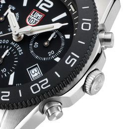 Luminox Sea Pacific Diver Chronograph 3140 Black Black Watch XS.3142 - detail view
