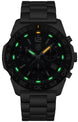 Luminox Sea Pacific Diver 3140 Black Blue Bracelet Watch XS.3144 - detail view