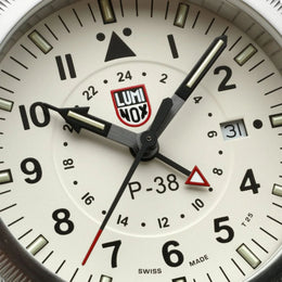Luminox Air Pilot P-38 Lightning 9520 Series Watch XA.9527 - detail view