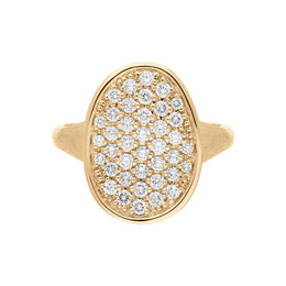 Marco Bicego Lunaria 18ct Yellow Gold 0.67ct Diamond Ring, AB580 B_2