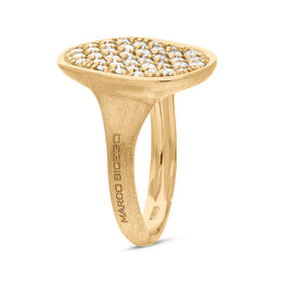 Marco Bicego Lunaria 18ct Yellow Gold 0.67ct Diamond Ring, AB580 B_3