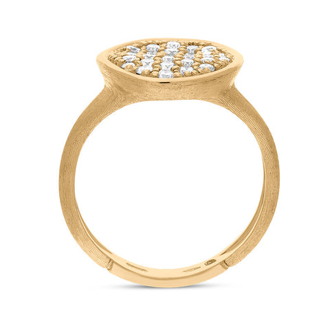 Marco Bicego Lunaria 18ct Yellow Gold 0.67ct Diamond Ring, AB580 B_4