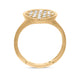 Marco Bicego Lunaria 18ct Yellow Gold 0.67ct Diamond Ring, AB580 B_4