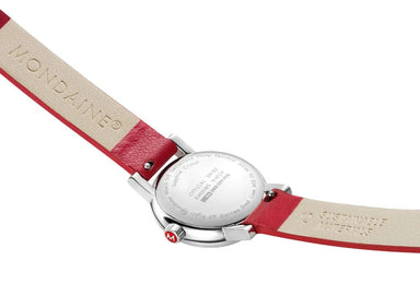 Mondaine Evo2 26mm Grape Leather Watch