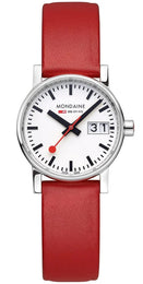 Mondaine Evo2 30mm Grape Leather Watch