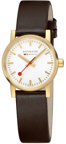 Mondaine Watch Evo2 Brown Vegan Grape Leather MSE.30112.LGV