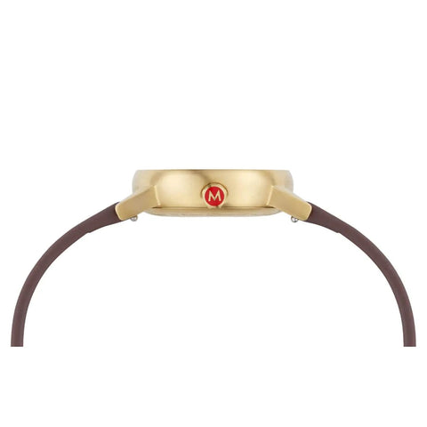 Mondaine Evo2 Brown Vegan Grape Leather Watch