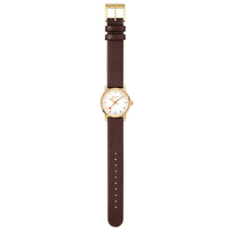 Mondaine Evo2 Brown Vegan Grape Leather Watch