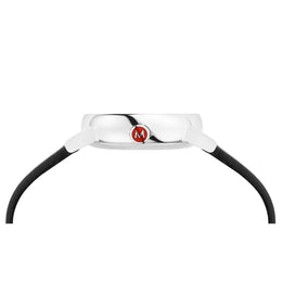 Mondaine Evo2 Black Vegan Grape Leather Watch