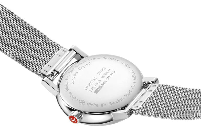 Mondaine Evo2 40mm Steel Watch