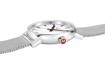 Mondaine Evo2 40mm Steel Watch