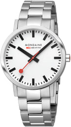 Mondaine Watch Classic White Mens A660.30360.11SBJ