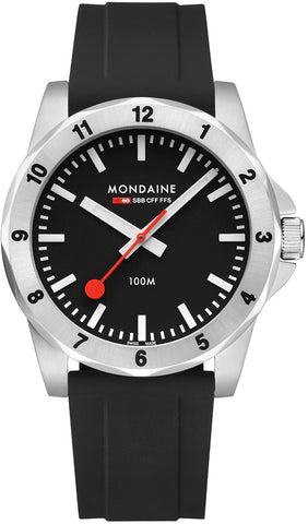 Mondaine Numeri Black Watch