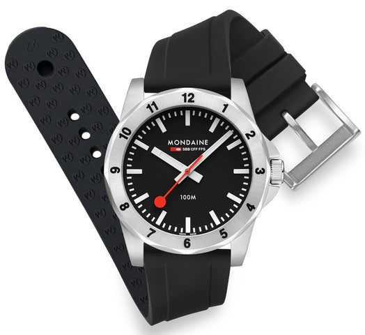 Mondaine Numeri Black Watch