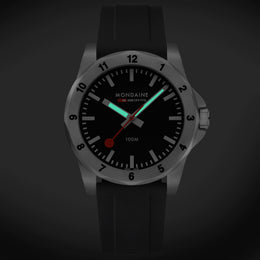 Mondaine Numeri Black Watch