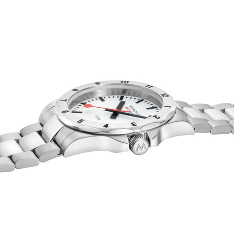 Mondaine Numeri White Watch