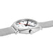 Mondaine Cushion Automatic White Bracelet Watch