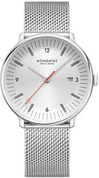 Mondaine Doppio 41mm Mens Watch MLE.41210.SM