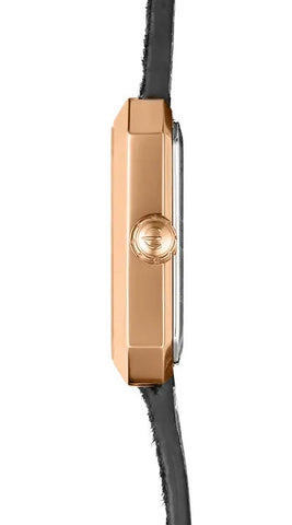 Herbelin Octogone Rose Gold PVD Watch