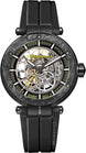 Herbelin Watch Newport Carbon Skeleton Titanium Limited Edition 1888SQCTN14CA