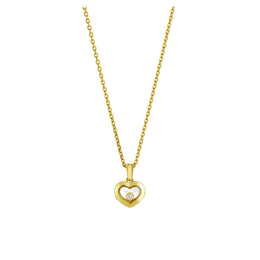 Chopard Happy Diamonds Icons 18ct Yellow Gold 0.05ct Diamond Pendant