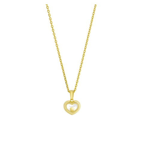 Chopard Happy Diamonds Icons 18ct Yellow Gold 0.05ct Diamond Pendant