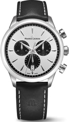 Maurice Lacroix 1975 Quartz Chronograph Date 40mm Watch 751038-SS001-130-2