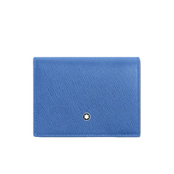 Montblanc Sartorial Continental Wallet Nano Dusty Blue