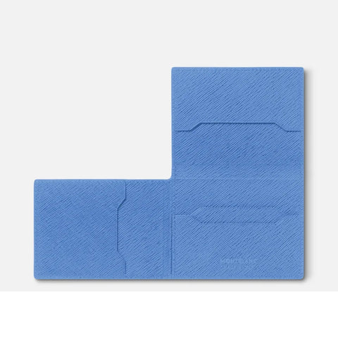 Montblanc Sartorial Trio Card Holder 4cc Dusty Blue D