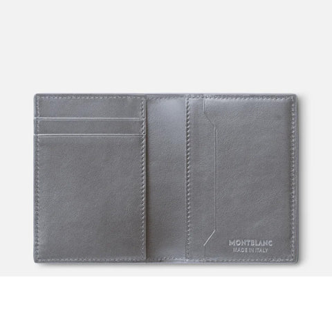 Montblanc 4810 Card Holder 4cc Steel D