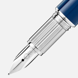 Montblanc StarWalker Blue Planet Precious Resin Fountain Pen D
