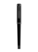 Montegrappa Quattro Fountain Pen, IP Ultra Black Gold 14K Nib Medium