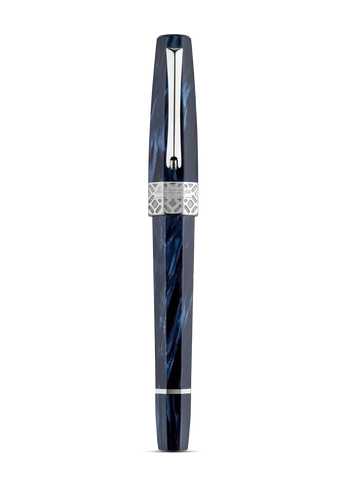 Montegrappa Extra Otto Fountain Pen Dark Blue Medium