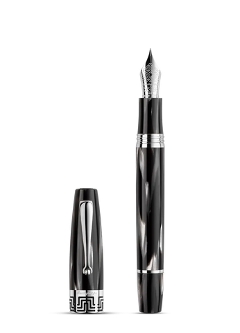 Montegrappa Extra 1930 Fountain Pen Black & White Medium