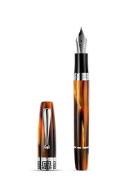 Montegrappa Extra 1930 Fountain Pen Turtle Brown Medium