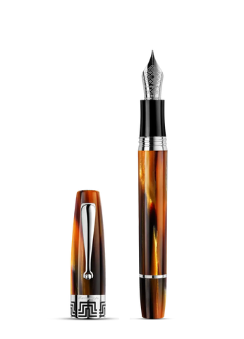 Montegrappa Extra 1930 Fountain Pen Turtle Brown Medium