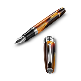 Montegrappa Extra 1930 Fountain Pen Turtle Brown Medium